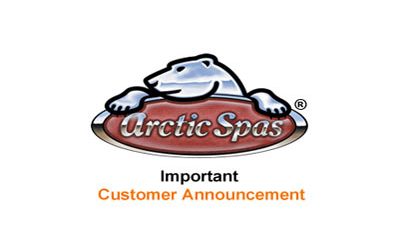 Arctic Spas Important Customer Announcement for Hot tubs with Eco-paks