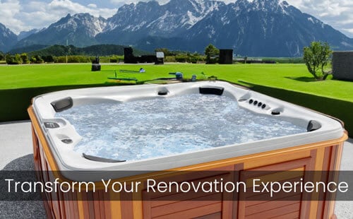 Transform Your Renovation Experience with a Hot Tub